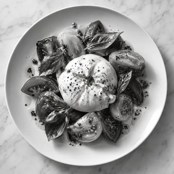 Burrata & Heirloom Tomatoes
